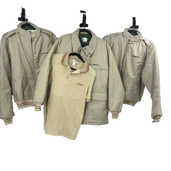 Vintage Funks G Seed Advertising Country Collection Coats Shirt 4 Piece XL Large - Picture 1 of 9